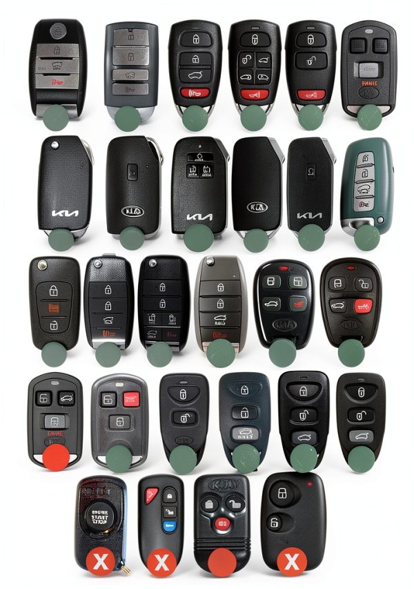 Kia Key Fob Batteries CR2032 3V 2 Pack-1