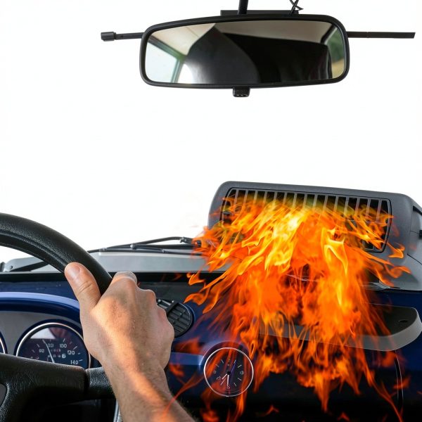 HRYYDS 12V Car Heater for Safe Driving-3