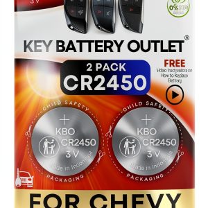 Key Battery Outlet CR2450 Key Fob Battery-0