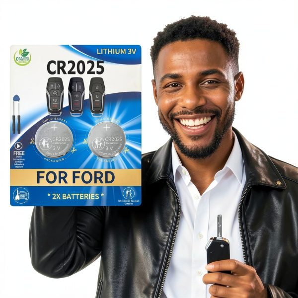 Ford CR2025 Key Fob Battery OEM Replacement-7