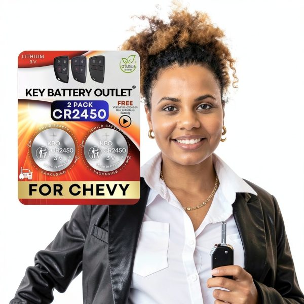 Key Battery Outlet CR2450 Key Fob Battery-4
