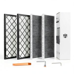 Tesla Model Y HEPA Carbon Air Filter Kit CYBERBEANS 2Pcs-0