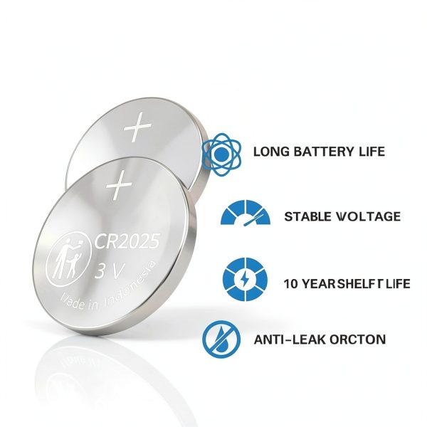 Ford CR2025 Key Fob Battery OEM Replacement-4
