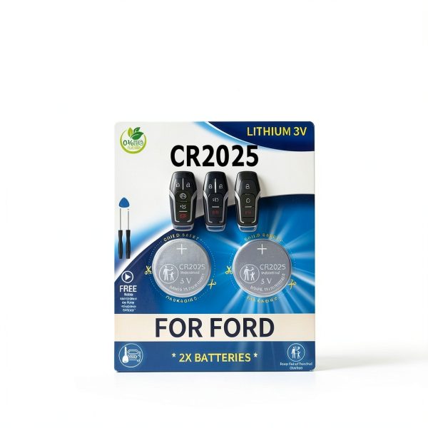 Ford CR2025 Key Fob Battery OEM Replacement-2