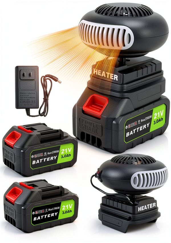 Battery Powered Space Heater GSQQTE Portable-0