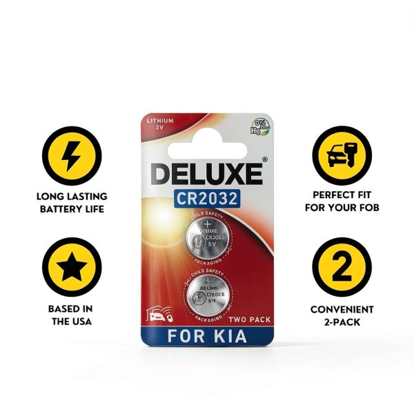 Deluxe Key Fob Batteries for Kia Models-2